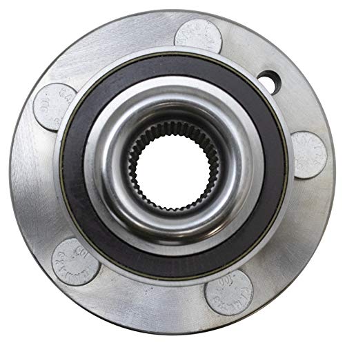 Image of TRQ Front Left and Right Wheel Bearing and Hub Assembly Set 2 Piece Compatible with 2008-2015 Land Rover LR2