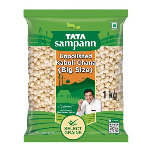 Image of Tata Sampann Unpolished Kabuli Chana (Big Size), 1kg