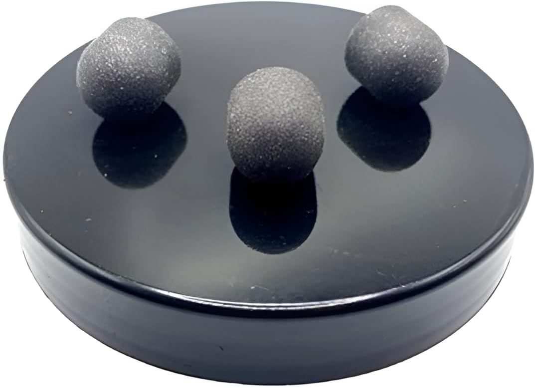 100 x D-Type Hard Mix Rubber Steel Shells Rubber Balls Mixed with Steel Powder 6 Grams Heavy Ammunition for Training Home Self Defense Paintball Pistols in 68 Caliber