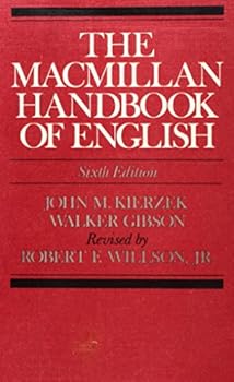 Paperback The Macmillan handbook of English Book