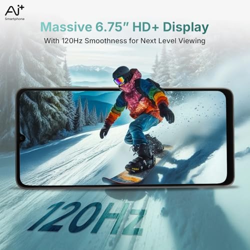 Image of AI+ Pulse 2, 6.745 inch HD+ Display, 4GB RAM, 64GB Storage, Android 16, Unisoc T7250 Octa Core, 50MP Camera, 6000mAh Battery (Green)
