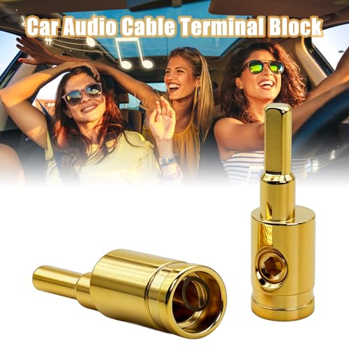 Conector reductor de entrada para amplificador, pack x2, chapado en oro miniatura 7