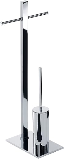 Gedy tobia Colonna da Pavimento, Acciaio Inossidabile, Cromo, 33 X 15.5 X...