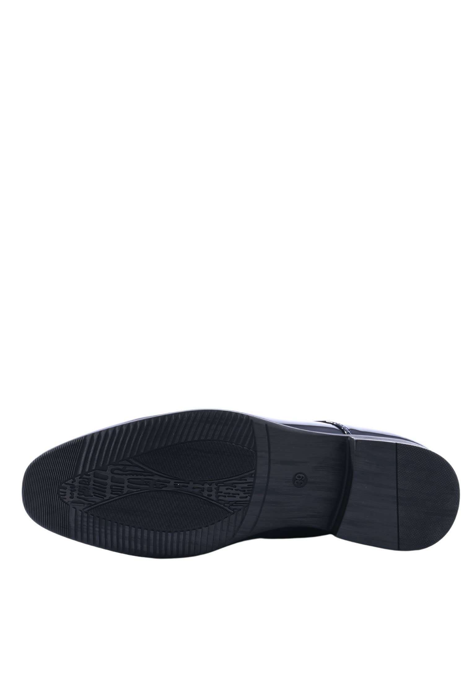 Scarpe Uomo Eleganti Blu Nere Lucide Scarpe Classiche Cerimonia Derby