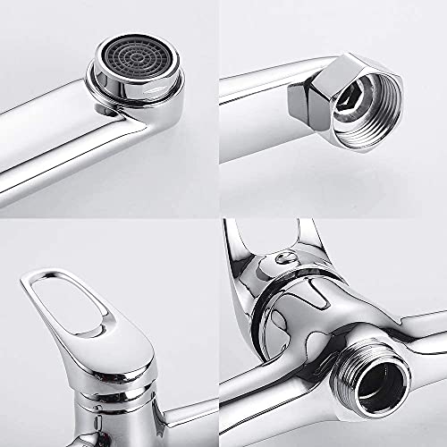 Rubinetto cucina parete monocomando lavello a