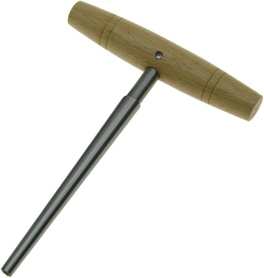 KAISH Violin Viola Peg Hole Reamer for 3/4 4/4 Violin 1:26 Taper with Wood Handle Violin Luthier Tool