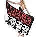 Produktbild AGSIGGS Misfits Strandtuch aus Baumwolle, Mikrofaser, saugfähig, schnelltrocknend, für Damen, Kinder