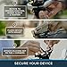Roam Universal Premium Bike Phone Mount for Motorcycle - Bike Handlebars, Adjustable,...