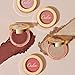 Oulac Blush Bronze Shimmer Powder 2 in 1|Creamy Texture Powdery Blush|Tanning Color Finish| High Pigmented&Buildable/Blendable | Vegan & Cruelty-Free| 4.8g F04 Goddess