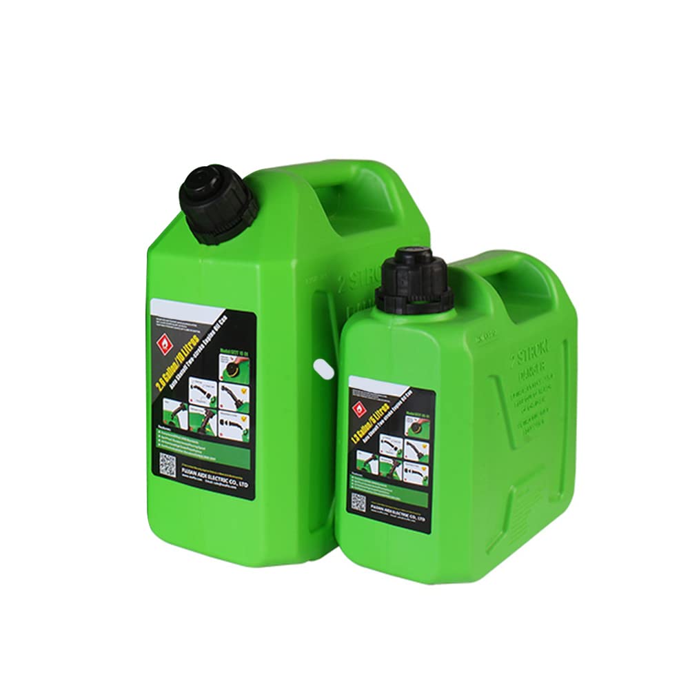 URFEDA Bidon à essence de rechange 5 L/10 L avec tuyau verseur