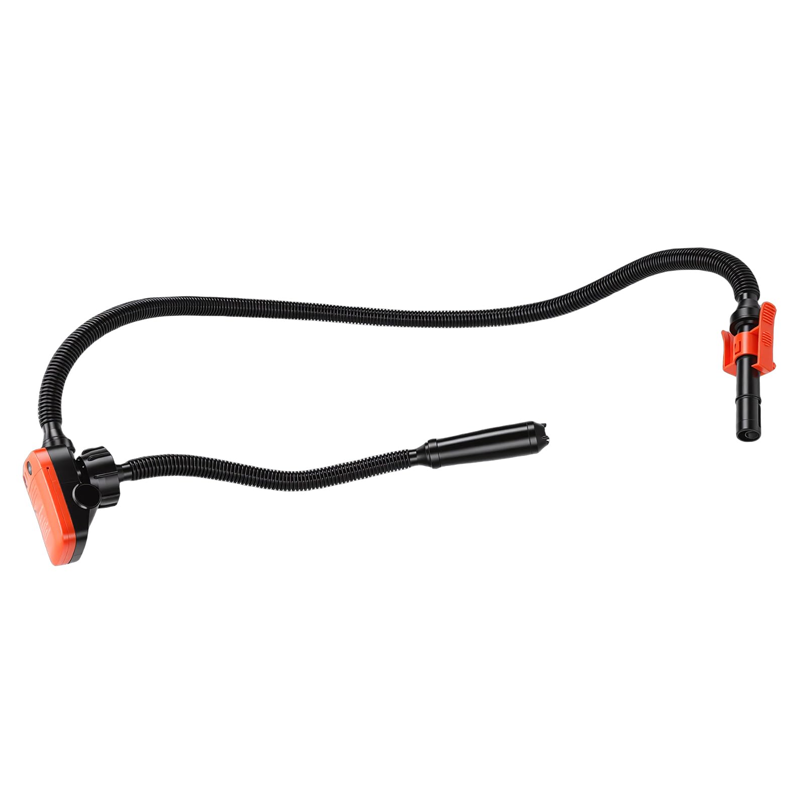 Marhynchus Pompa Elettrica per Travaso Carburante, 9 L/min, Funzionamento | Alimentato a batteria, previene le perdite, adatto per generatori, tubo anticorrosivo