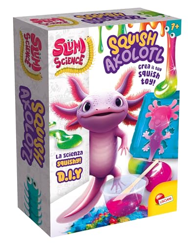 Lisciani Giochi, Slumi Science Pocket Squish Axolotl, 110322