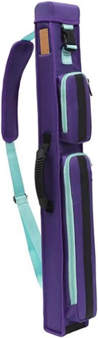 Billiards Pool Cue Case Storage Bag Anti Scratch With Divider Stick