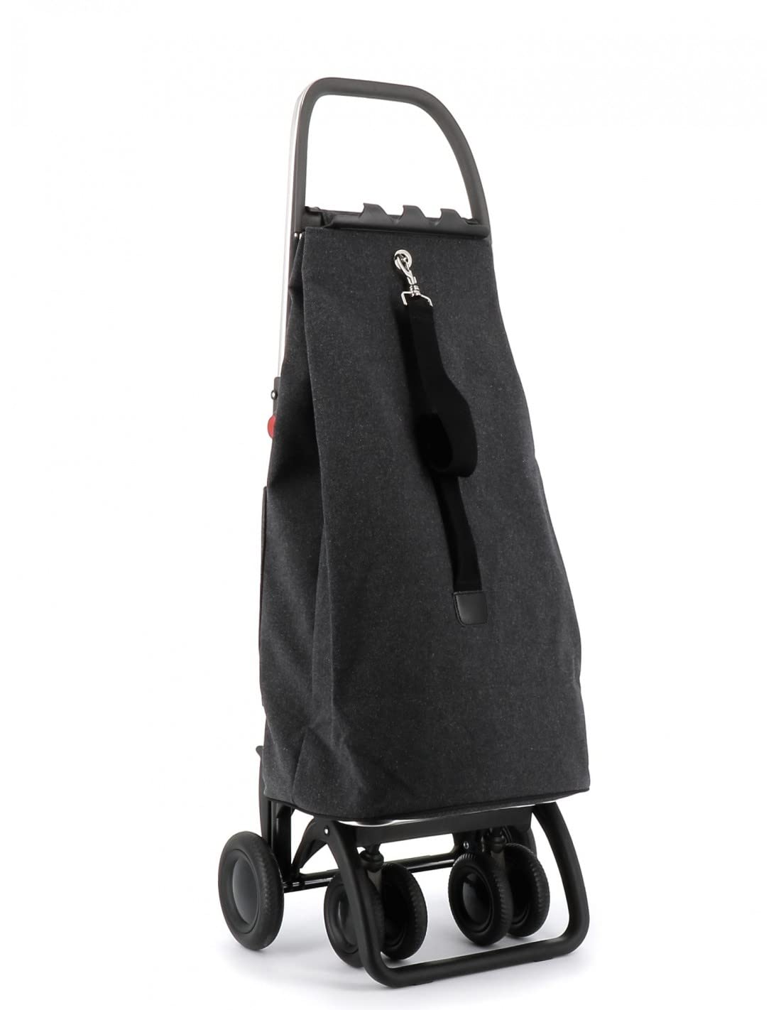 Carro Rolser ECOSAK 4 Ruedas 2 Giratorias Plegable - Carbon