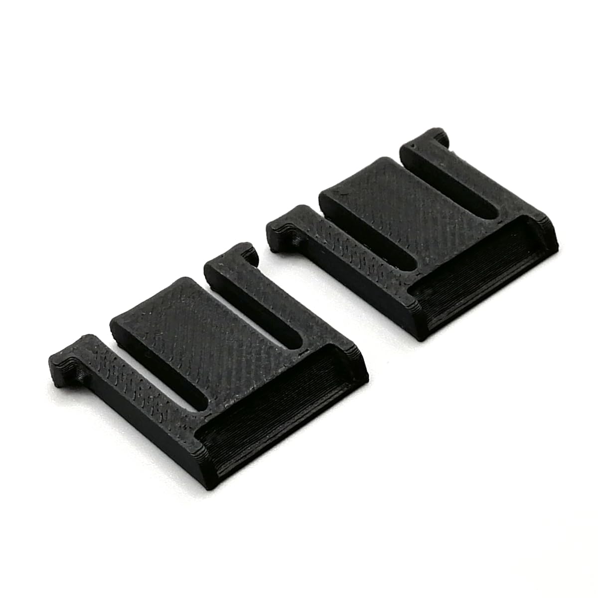 1 Paar Ersatz Tastaturfüße passend für Logitech K360 in Tastatur Schwarz - Tastaturständer Füße Keyboard Feet Ersatzteil - PrintBTW Made in Germany