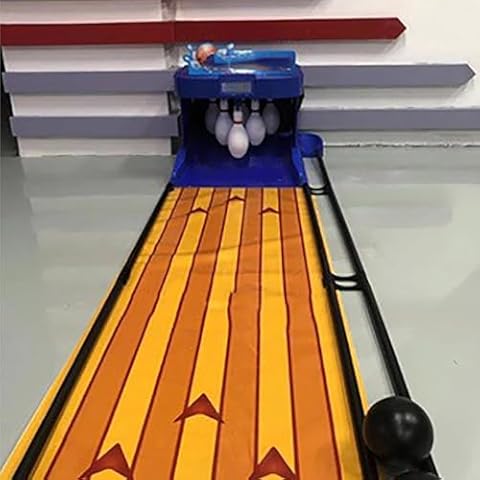 ZHLINGQ LED Bowling Alley Game Cover
