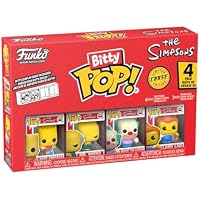 Funko Bitty Pop! 4 Pack: The Simpsons - Bart, Mr. Burns, Krusty