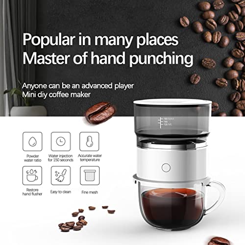 Image of Mini Coffee Machine Coffeeware Coffee Appliance for Dorm Office Travel | Home & Garden | Kitchen Dining & Bar | Small Kitchen Appliances | Coffee & Tea Makers | Filter Coffee Machines