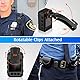 BOBLOV N9 Mini Body Kameras, 64GB Full HD 1296P Body Mount Kamera Klein Tragbare Nachtsicht Polizei Body Kamera für täglichen Schutz oder Outdoor Reisen kleinste Körper (64GB Card Included)