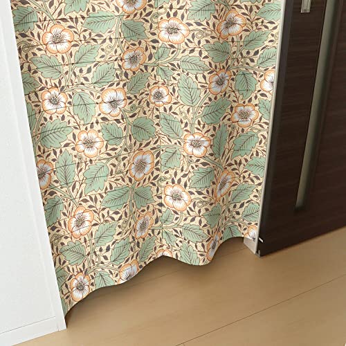 マルチスクリーン カーテン おしゃれ モダン ウィリアムモリス タペストリー 間仕切り 幅88×丈200cm クライストチャーチ 97467