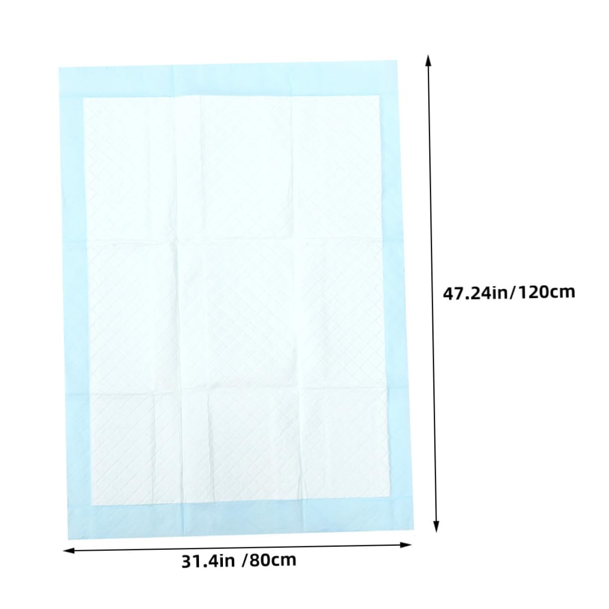 Alipis 10pcs Disposable Changing Pad Thick Absorbent Covers for Newborns and Portable Incontinence Bed Protection for Travel and Home Use