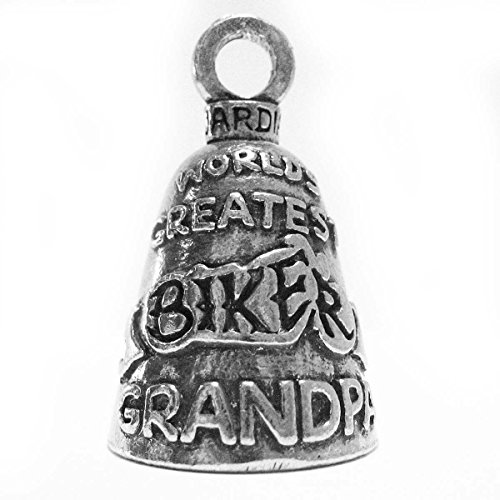 Preisvergleich Produktbild Guardian Bell Guardian World 's Greatest Biker Grandpa Motorrad Biker Luck Gremlin Riding Bell oder Schlüssel Ring
