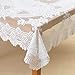 Ritz 69702 Tablecloth, 63 x 126 in, Ivory