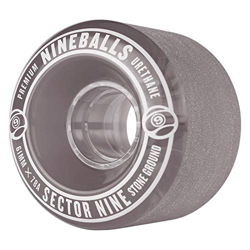 Sector 9 Nineballs Premium Longboard Wheels 61Mm 78A Smoke #TOP1