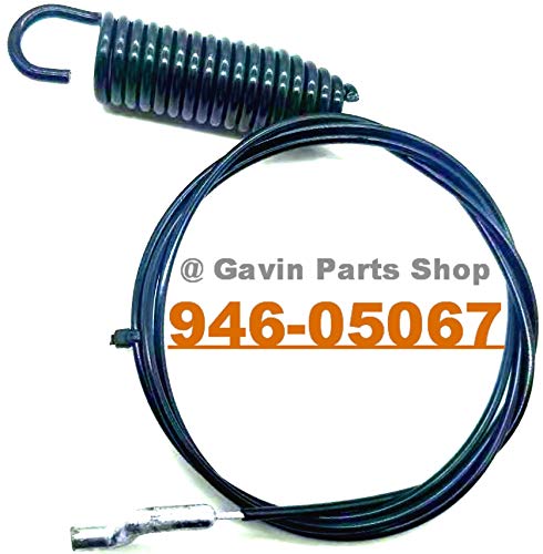 Ganivsor Replacement Snow Thrower Clutch Drive Cable for MTD Cub Cadet 746-05067 946-05067 2 Stage Snowblower