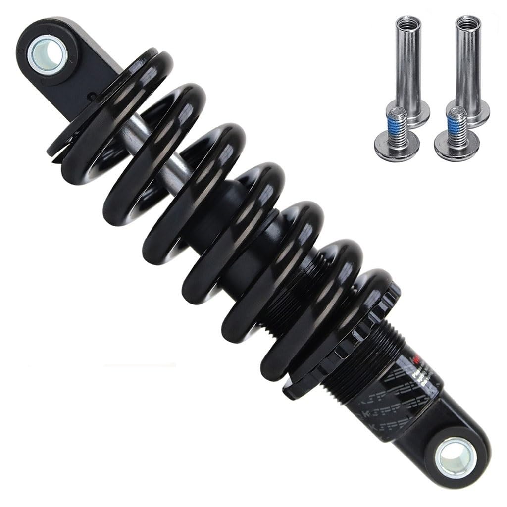 AuroraXQ Bicicleta de Montaña Amortiguador Trasero MTB Muelle Helicoidal Suspensión 125/150/165/190mm con Casquillo y Tornillo 150 Libras a 2000 Libras(150mm,150 Lbs)