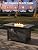 ovios 11 Piece Outdoor Patio Furniture Set with Fire Pit Table,Conversation Sectional Wicker Couch with Swivel Chairs,Modern Outside Sofa for Balcony Backyard (Dark Grey)