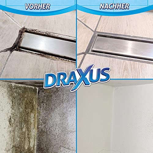 DRAXUS Profi Schimmelentferner mit innovativem Hafteffekt I Extra starkes Schimmelspray für Wand, Bad, Silikonfugen… – Bild 3
