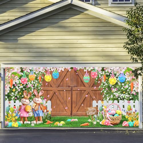 Décoration pour photo de Pâques avec motif lapin pour immortaliser le printemps