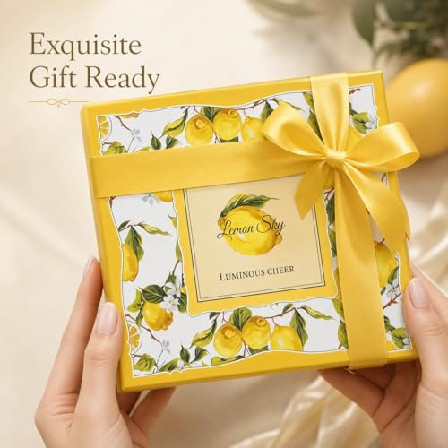 Set de Tazas de Café Lemon, 10 oz Cerámica, Amarillo miniatura 7