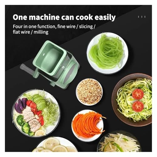 Cortadora manual 4 en 1 para verduras y papas miniatura 4