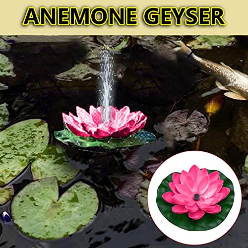 Outdoor Waterfontein voor de tuin, Solar Lotus Fontein, Vogelbad Fonteinen voor buiten Patio en Tuin DéCor - Image 7