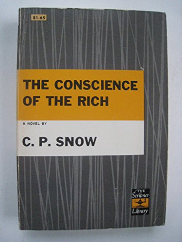 Conscience of the Rich by C. P. Snow (1958-06-06) B01K963S3K Book Cover