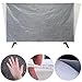KIXILO Foam Flat Screen TV Cover Fits Up to 65''W x 36''H, Flat Screen TV Protection During House Moving, Storing, or Home Renovation (1 PACK)