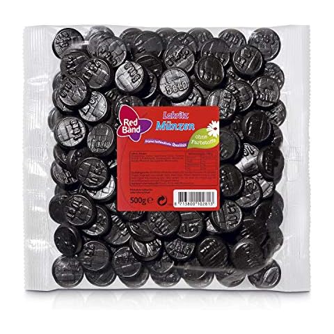 Red Band Lakritz Münzen Beutel Cover