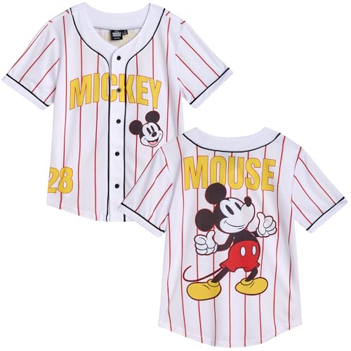 Disney Boys Sports Jersey - Mickey Mouse Cars Lightning...