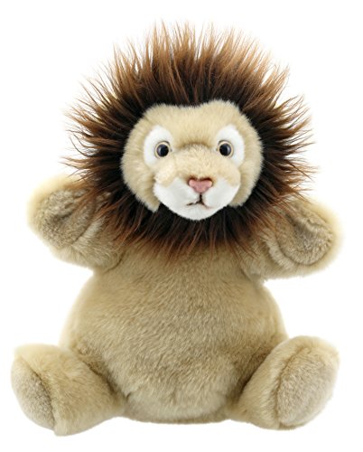 Marionnette à main Lion Lonceau pour animer les histoires du soir