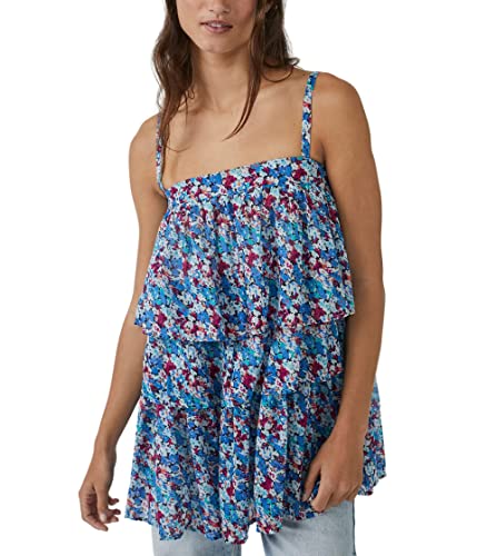Free People Talia Tunic Blue Combo XS (Women's 0-2)