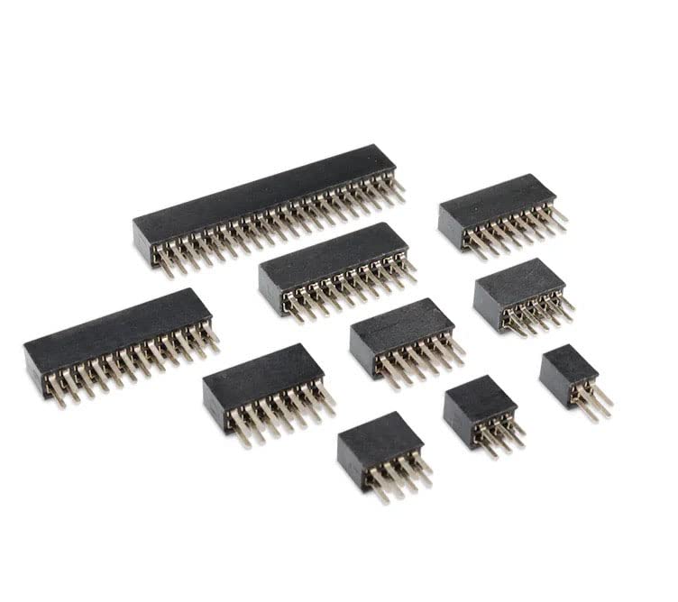 Amazon | Moechando 1.27mmピッチ 単列・2列ピンソケット ストレート