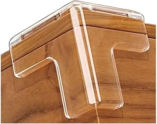 Kit com 8 Protetores de Cantos e Quinas em Silicone Maleável para Móveis e Vidros