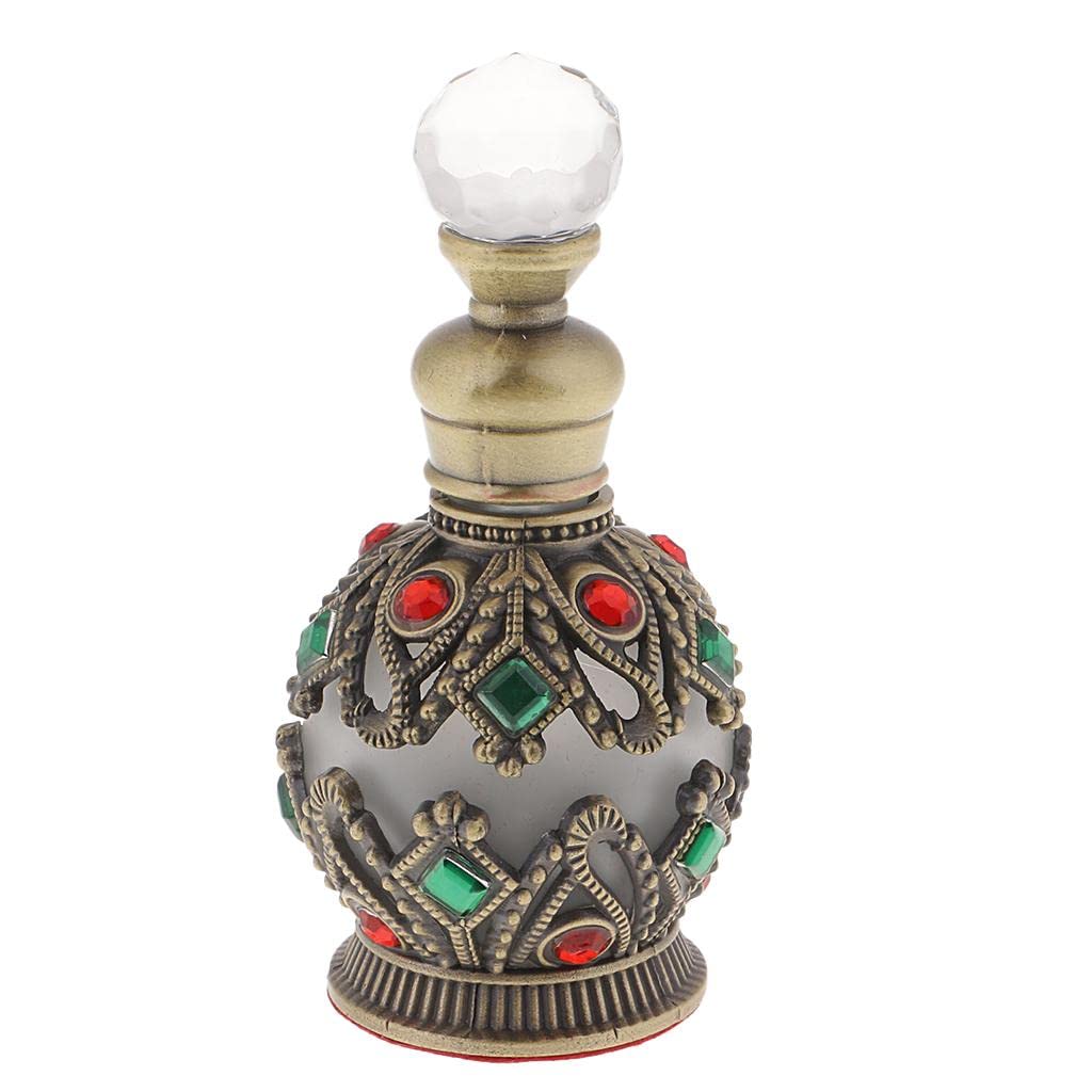 15ml Antique Empty Perfume Bottles Essential Oil Box for Lady Wedding Gift-image-26