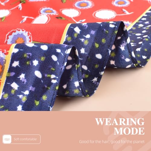 27.5x27.5 Inch Head Scarf for Women Hair Scarf Like Silk Satin Scarf for Bandana Square Scarf for Sleeping4