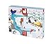 Janod 20 Piece Tactile Sensory Life on The Ice Puzzle Toy – Store Everything Inside - Ages 3 (J02773)