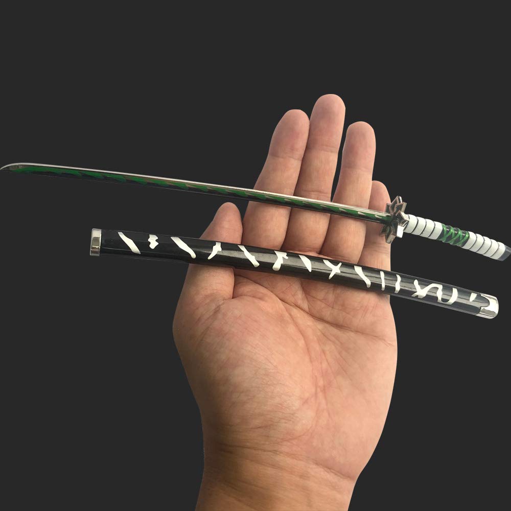 Superbuybox Demon Slayer Shinazugawa Katana Martial Arts Game Collection Party Supplies Gift Room Desk Decoration (Shinazugawa Sanemi)