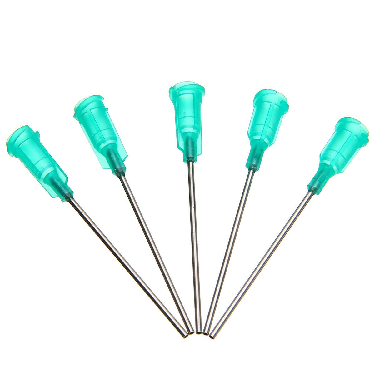 Spender-Applikator-Spritzen-Set, 5 Stück, 3 ml, Dosierspritzen mit Dosiernadeln und Kappen für DIY Quilling, Acrylmalerei, Ölerflasche, Handwerk, Kunstwerk-Hobbys