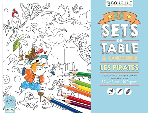 SET DE TABLE LES PIRATES BOUCHUT